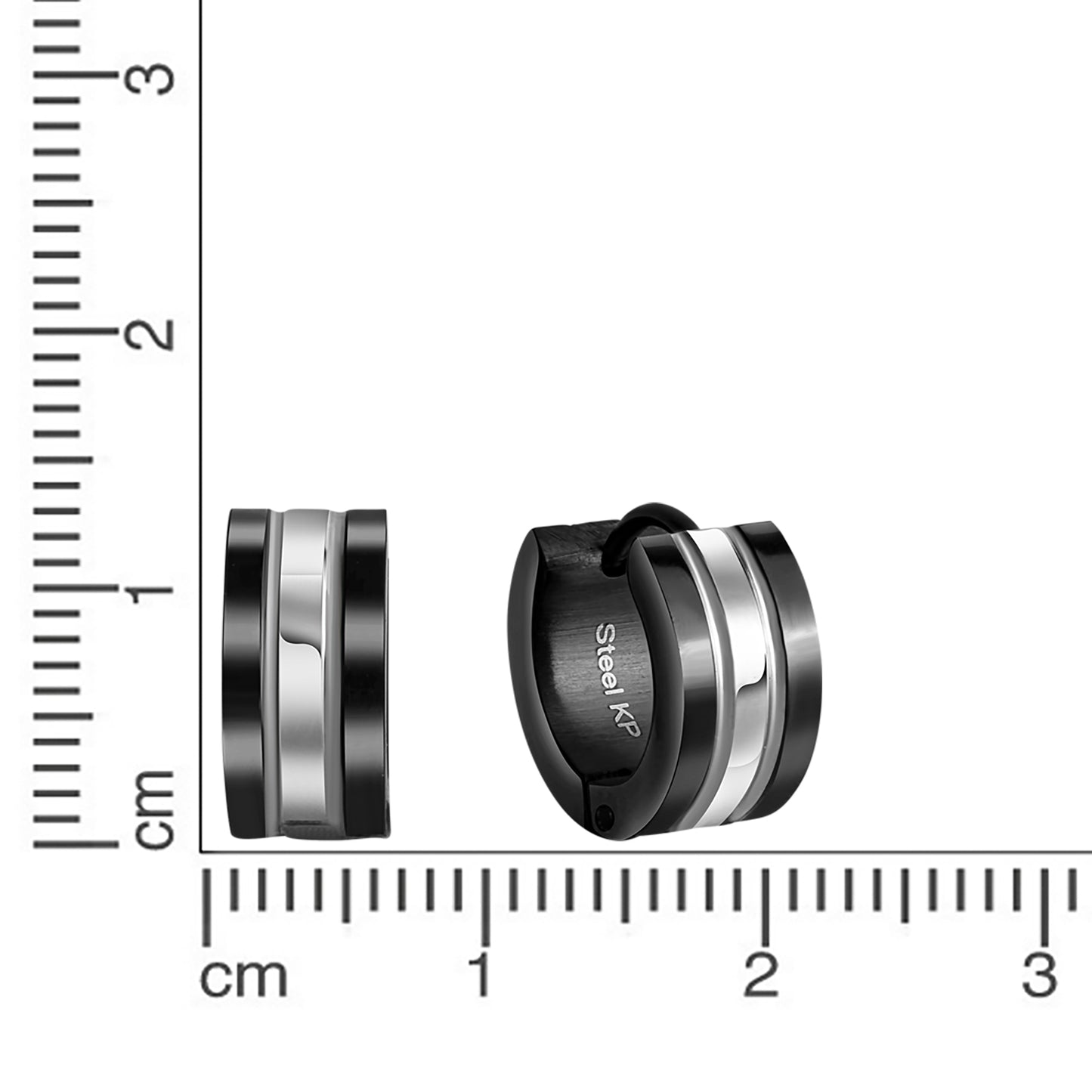 Creolen Edelstahl 1,3cm