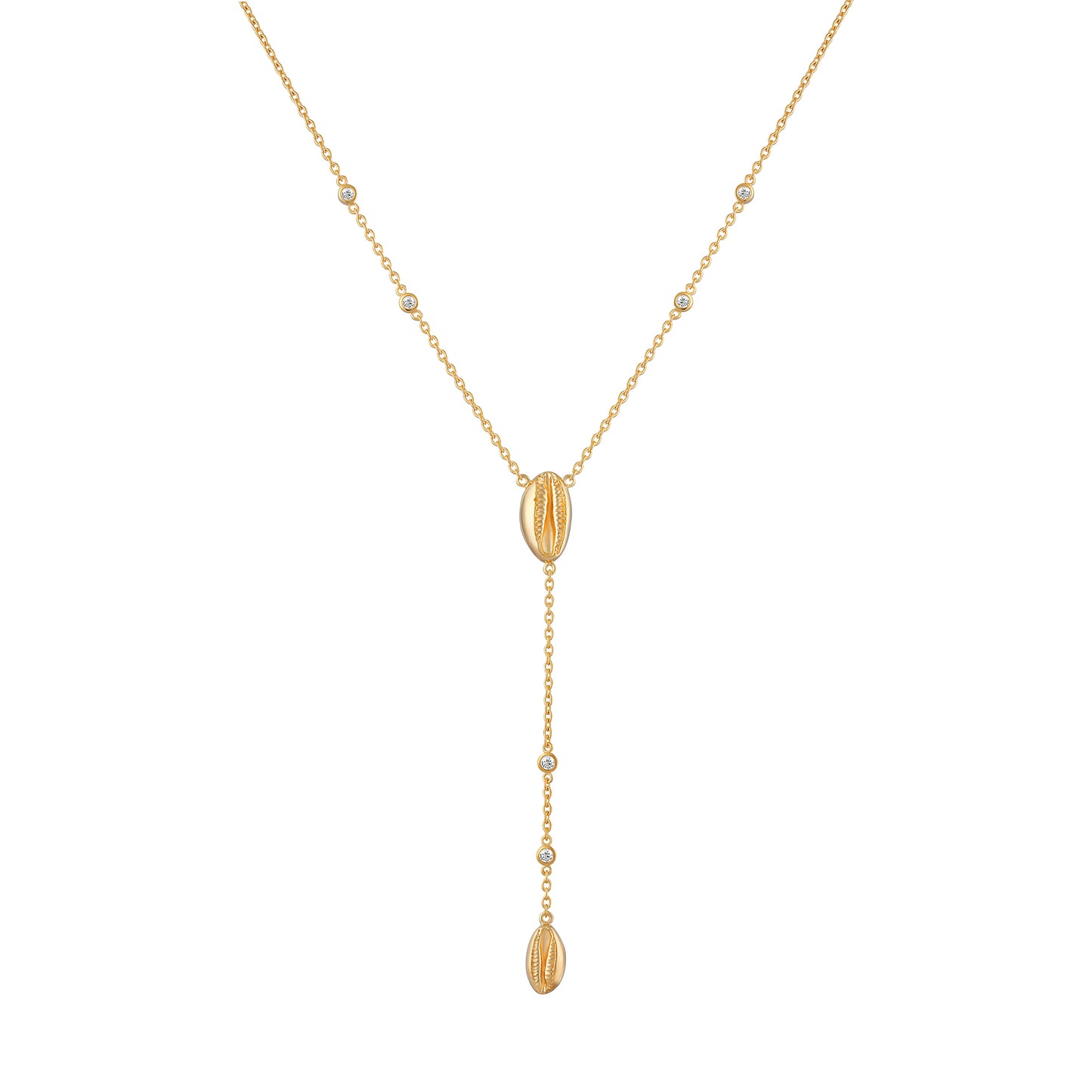 cai Halskette Ankerkette 925/- Sterling Silber vergoldet 45,0cm ohne