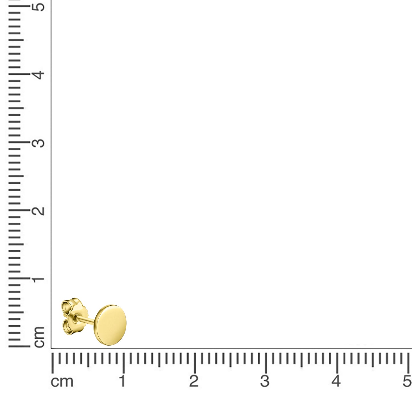 Ohrstecker 375/- Gold 0,6cm