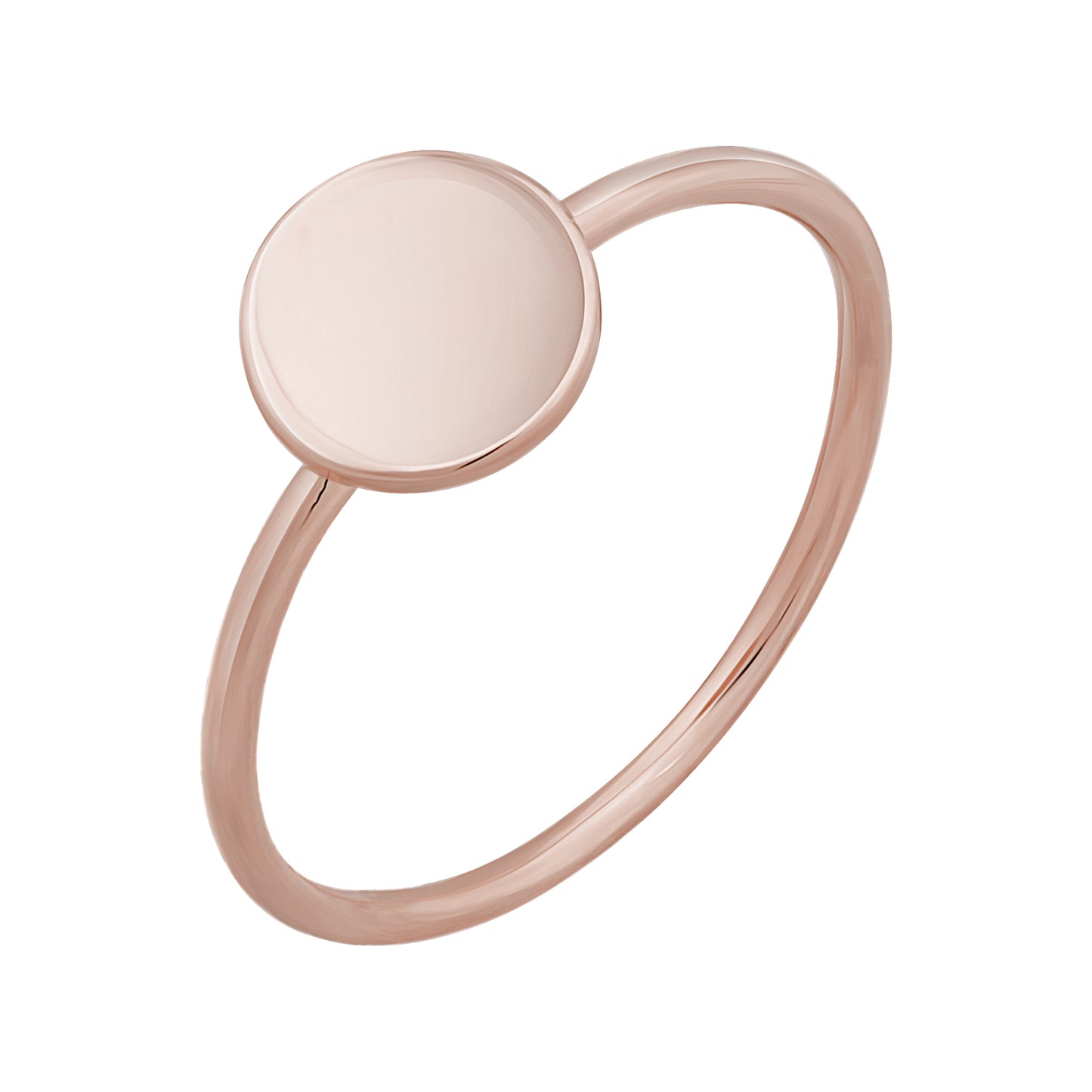 cai Ring 925/- Sterling Silber rotvergoldet ohne Stein