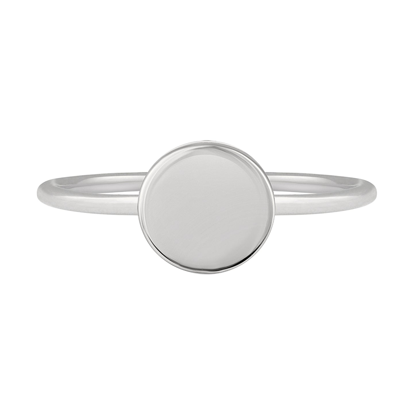 cai Ring 925/- Sterling Silber rhodiniert ohne Stein