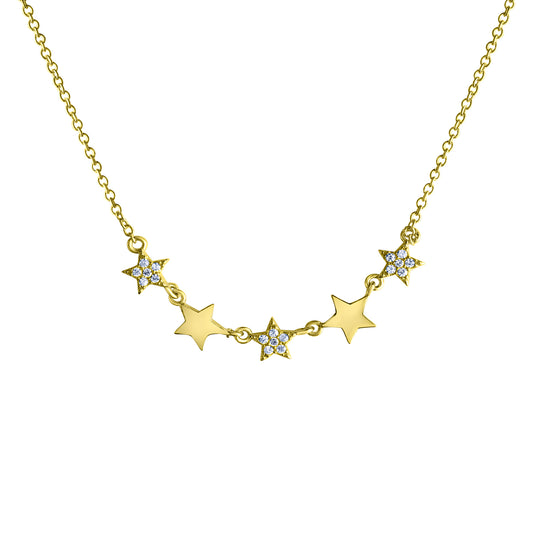 Halskette keine / nicht relevant 925/- Sterling Silber vergoldet 45,0cm