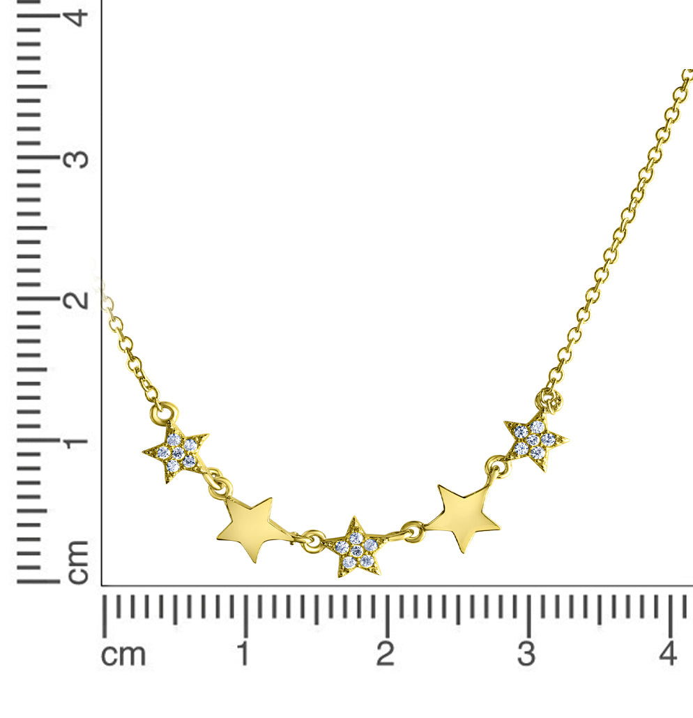 Halskette keine / nicht relevant 925/- Sterling Silber vergoldet 45,0cm