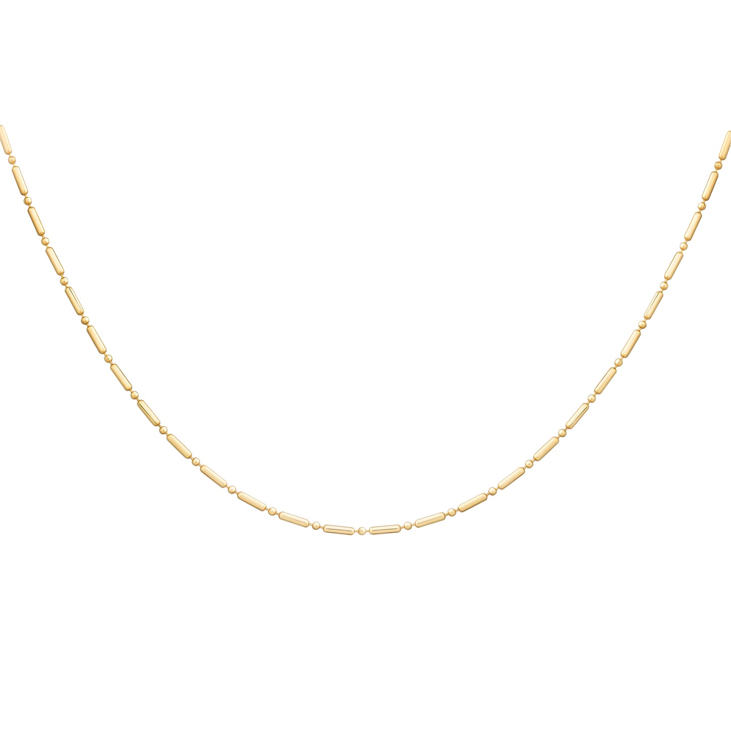 cai Collier Kugelkette 925/- Sterling Silber vergoldet 43,0cm