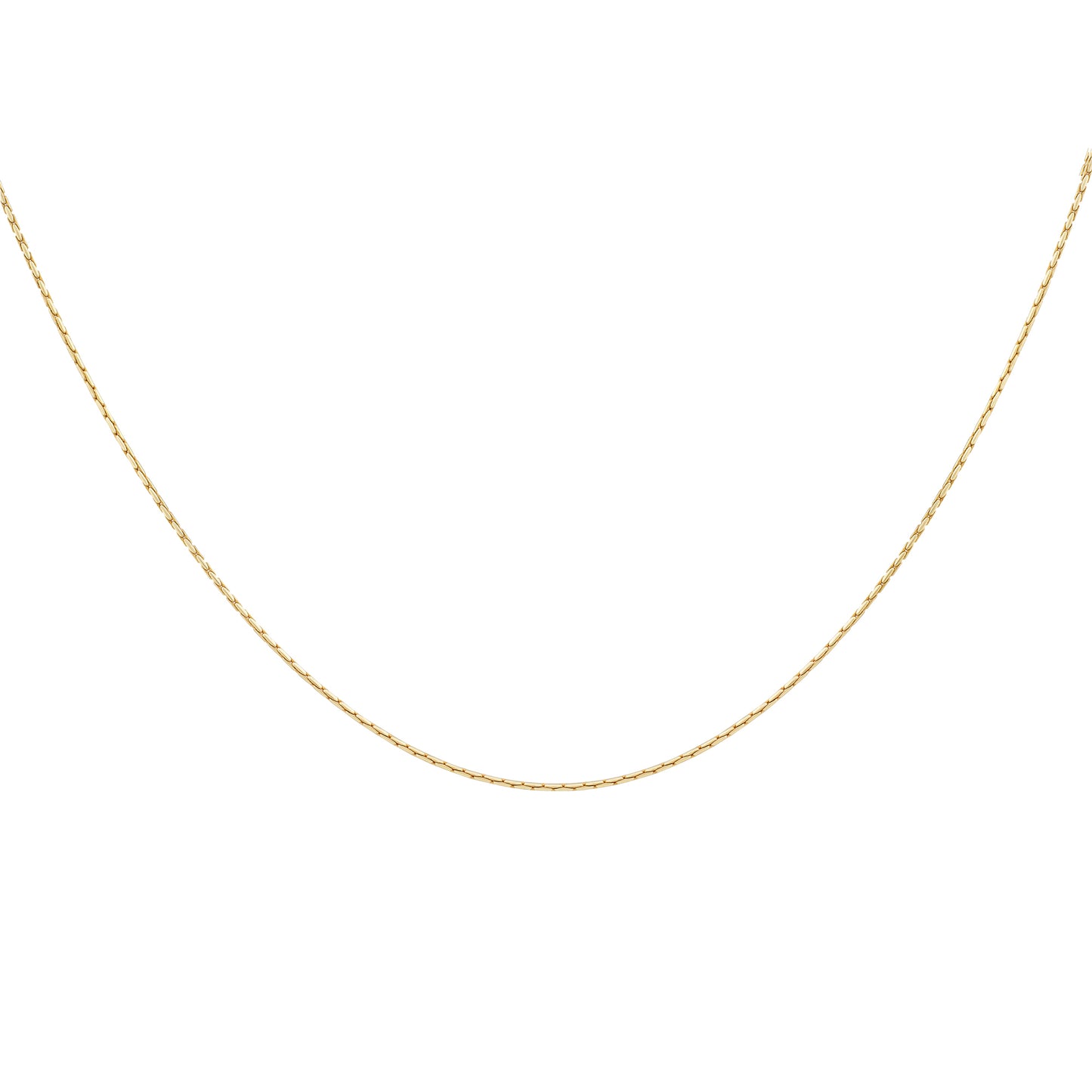 cai Collier 925 Silber vergoldet Paloma-Kette Fantasiekette 925/- Sterling Silber vergoldet 43,0cm