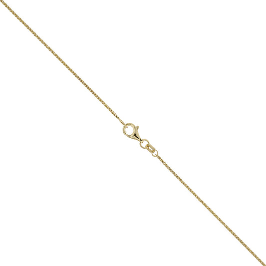 Halskette Zopfkette 333/- Gold