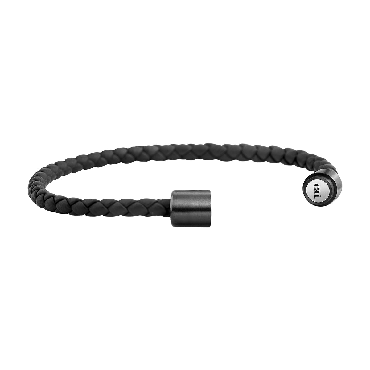 cai Armband Lederarmband Edelstahl 21cm