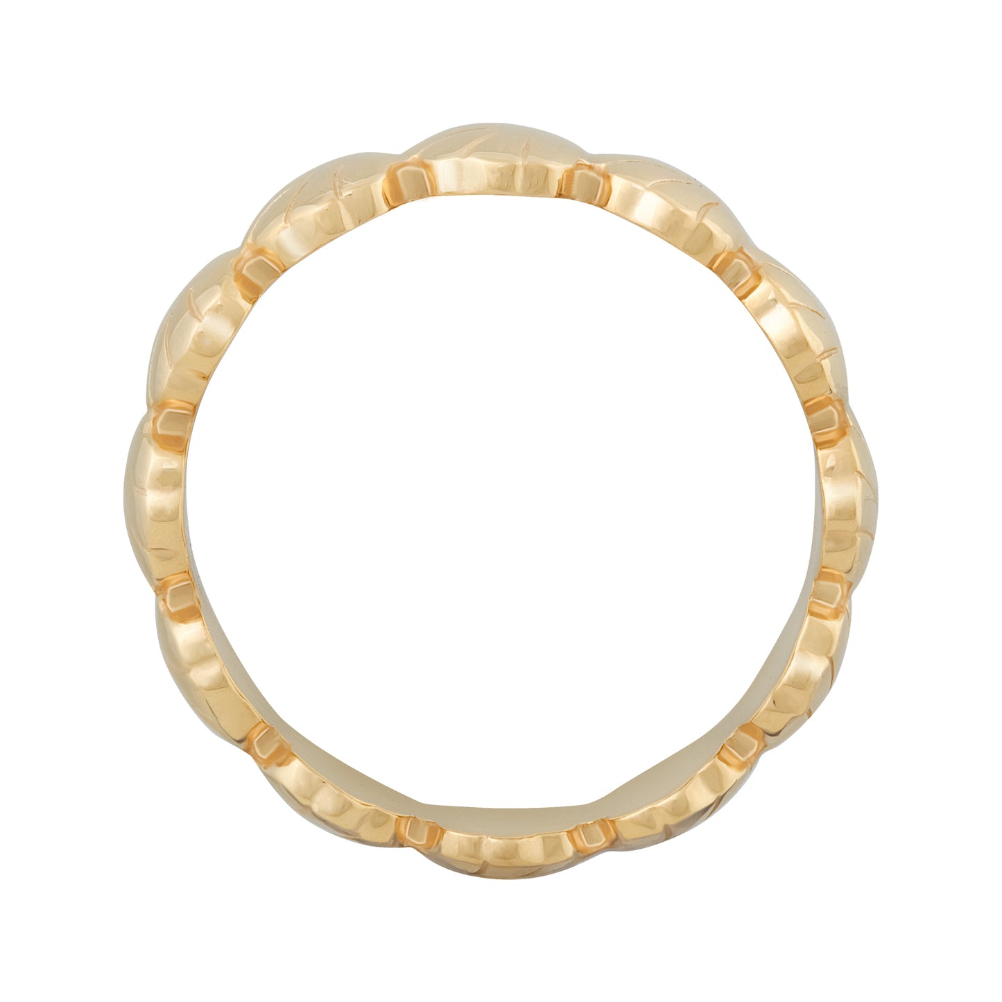 cai Ring 925/- Sterling Silber vergoldet ohne Stein