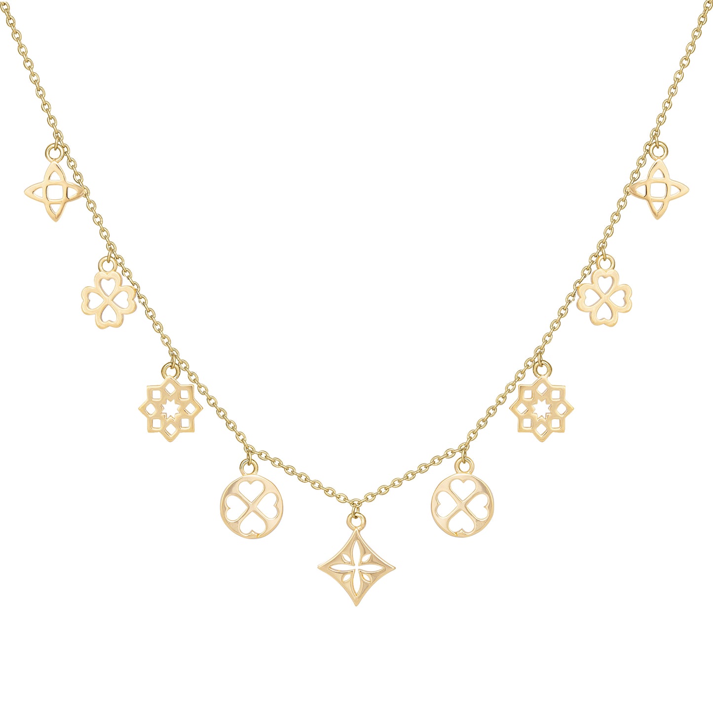 cai Collier Ankerkette 925/- Sterling Silber vergoldet 43,0cm