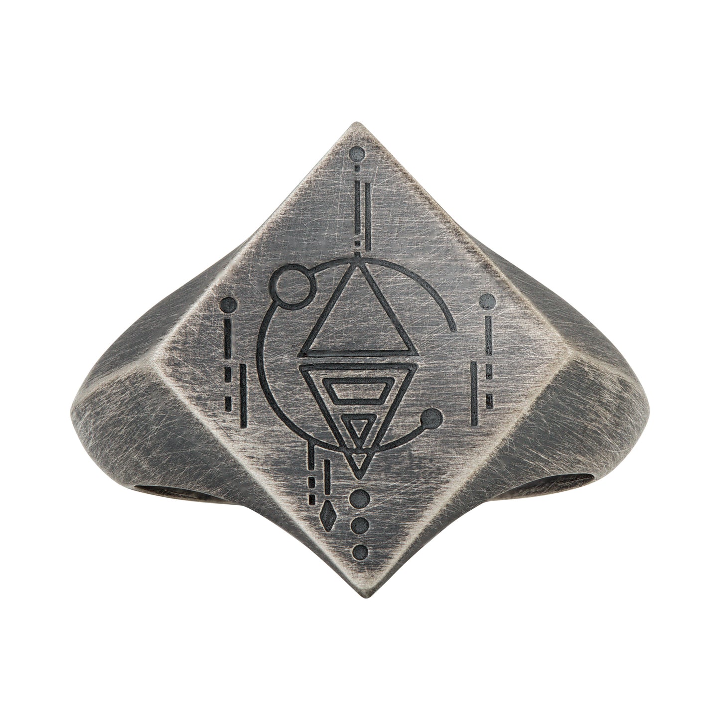 cai Ring 925/- Sterling Silber oxidiert ohne