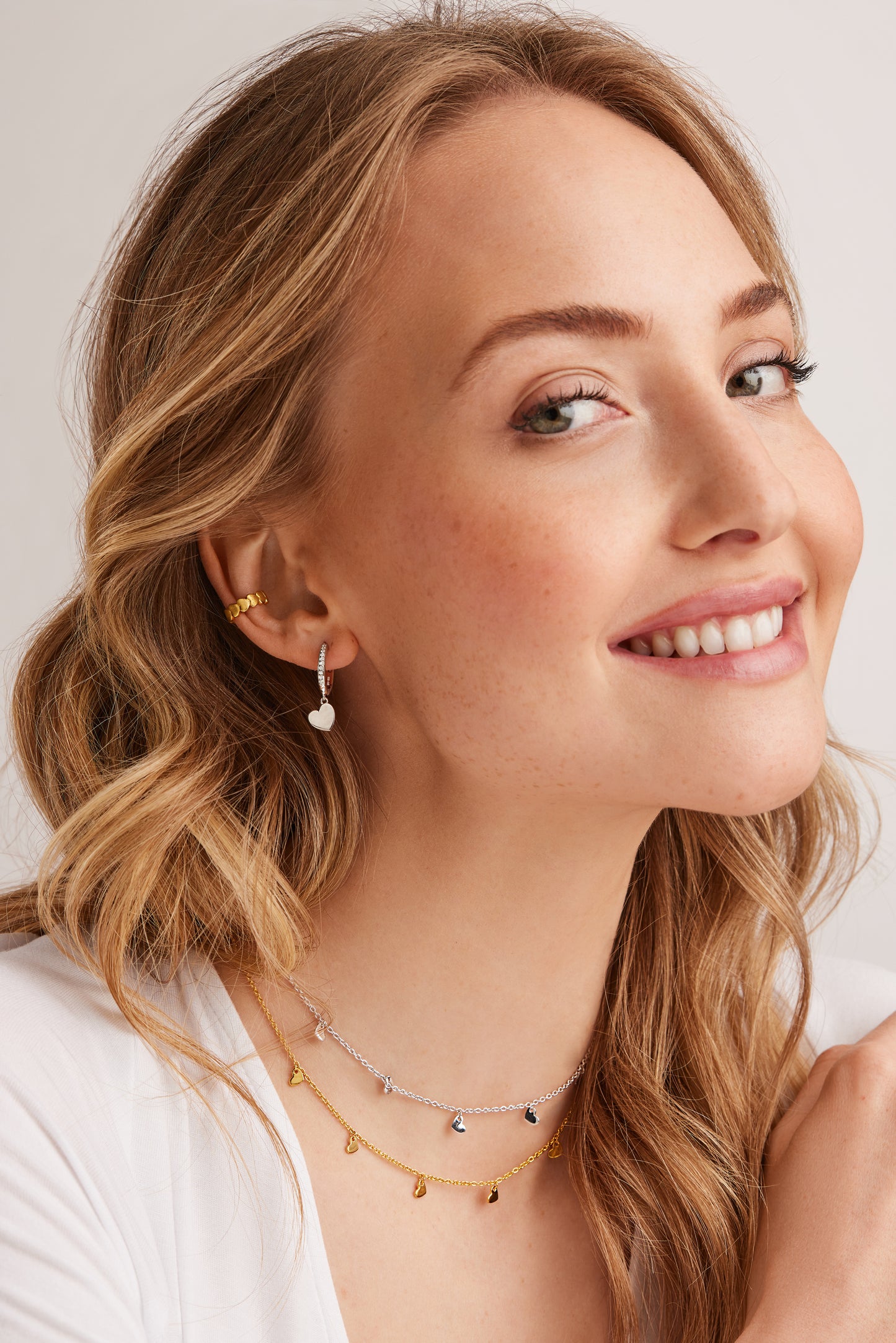 cai Collier Ankerkette 925/- Sterling Silber rhodiniert 43,0cm