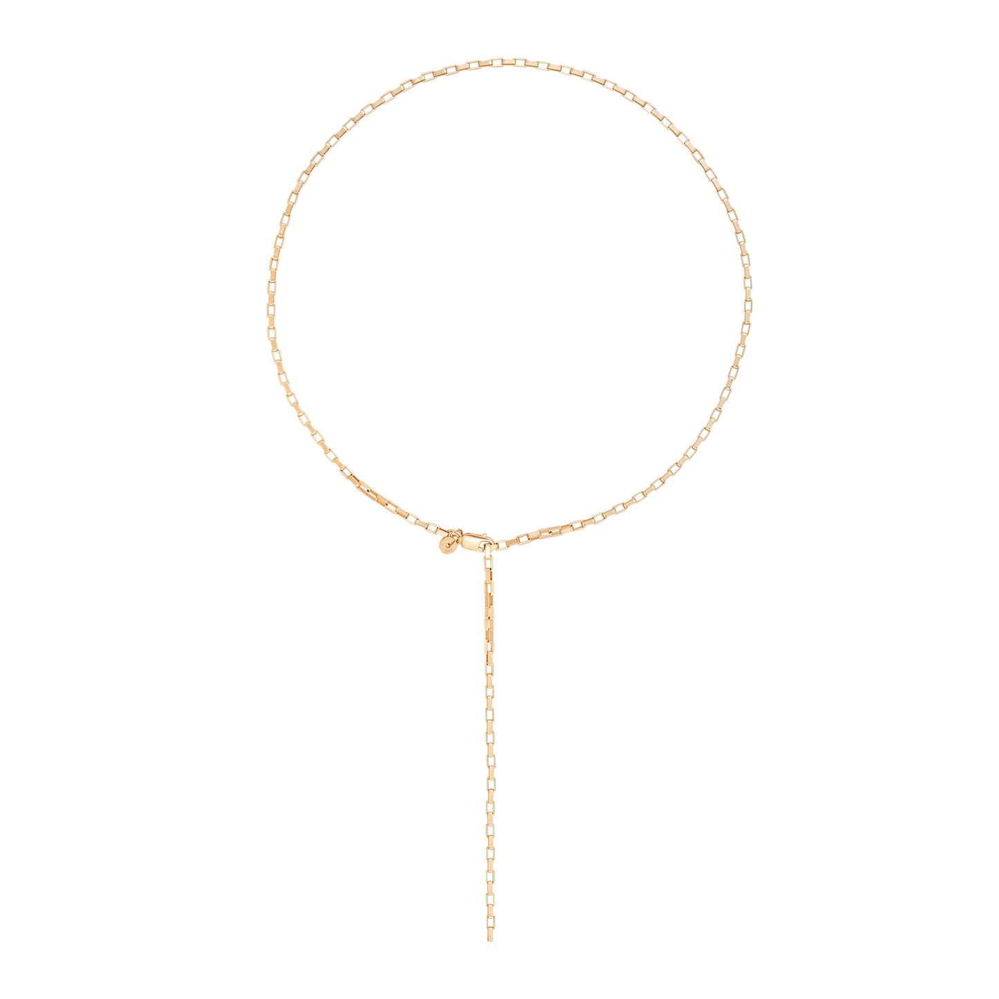 cai Collier 925 Silber vergoldet edgy Gliederkette Ankerkette 925/- Sterling Silber vergoldet 50cm