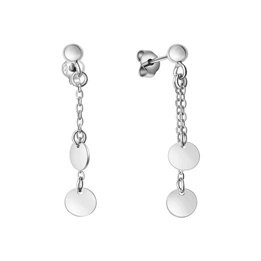 Ohrhänger 925/- Sterling Silber rhodiniert 3,7cm