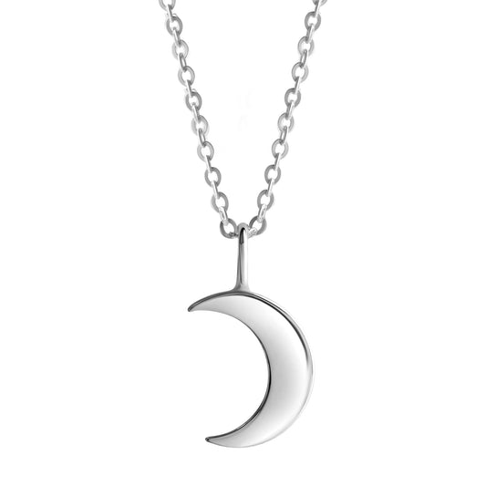 Anhänger mit Kette Ankerkette 925/- Sterling Silber weiss 45cm