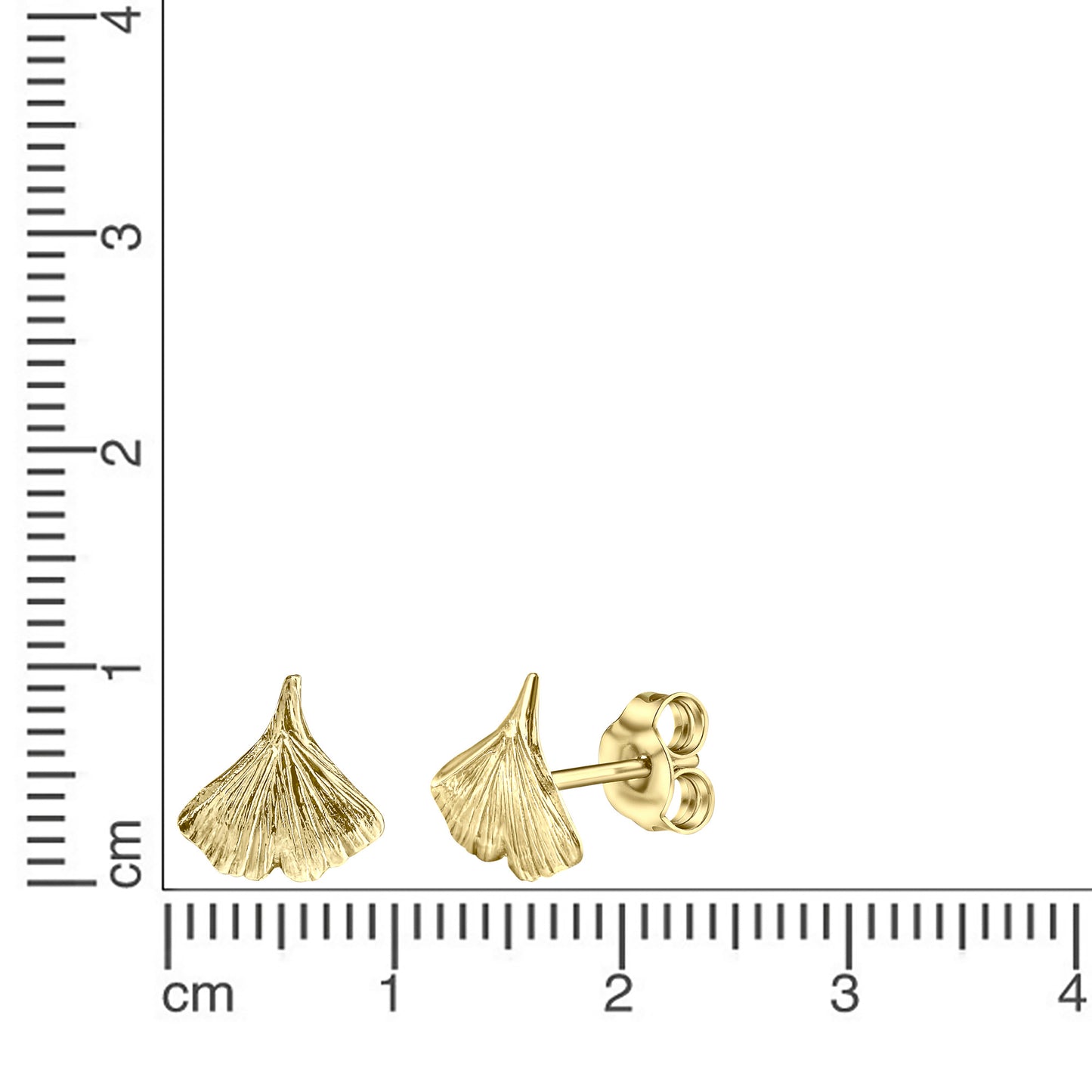 Ohrringe 333/- Gold Gelbgold 0,9cm