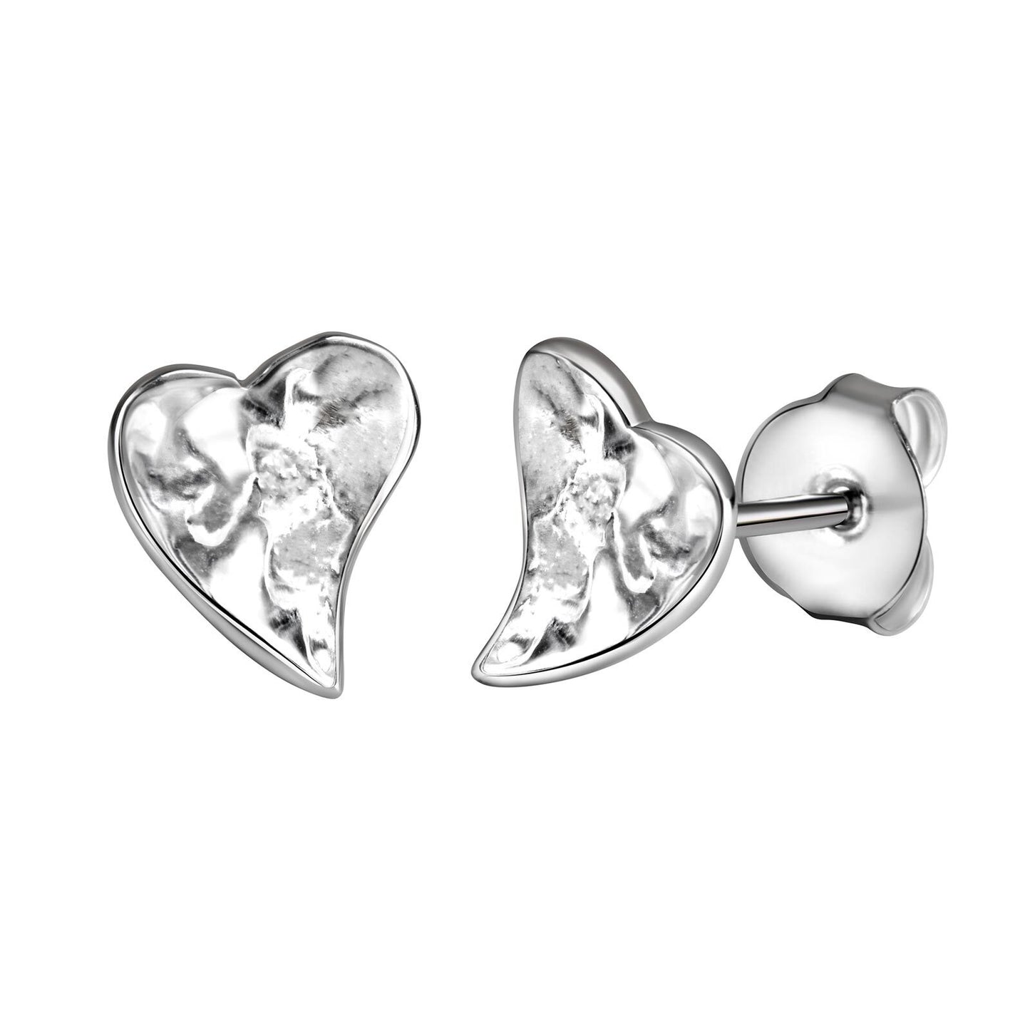 Ohrstecker 925/- Sterling Silber rhodiniert 0,9cm