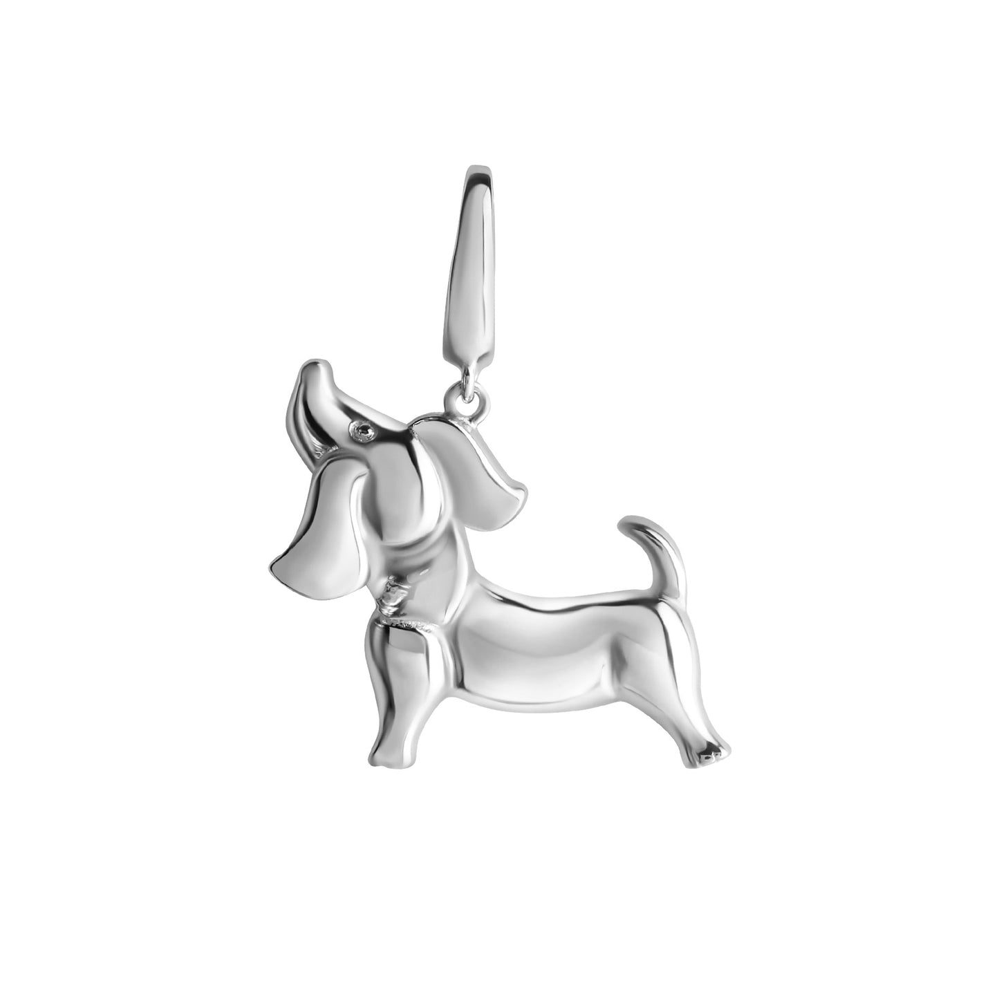 Anhänger 925/- Sterling Silber rhodiniert 2,2cm