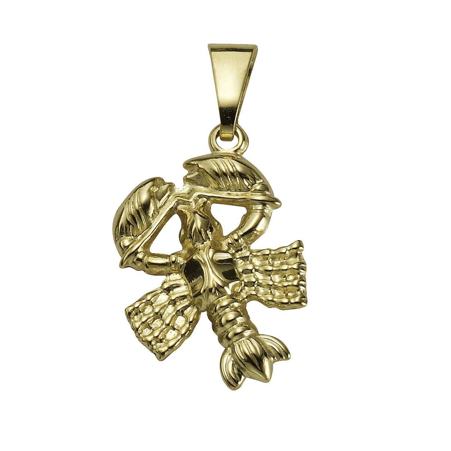 Anhänger Sternzeichen Krebs 585/- Gold 1,8cm
