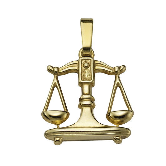Anhänger Sternzeichen Waage 585/- Gold 1,8cm