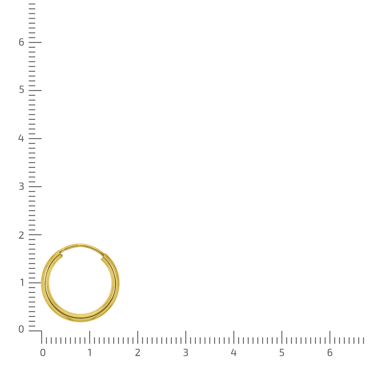 Creolen 585/- Gold 1,5cm