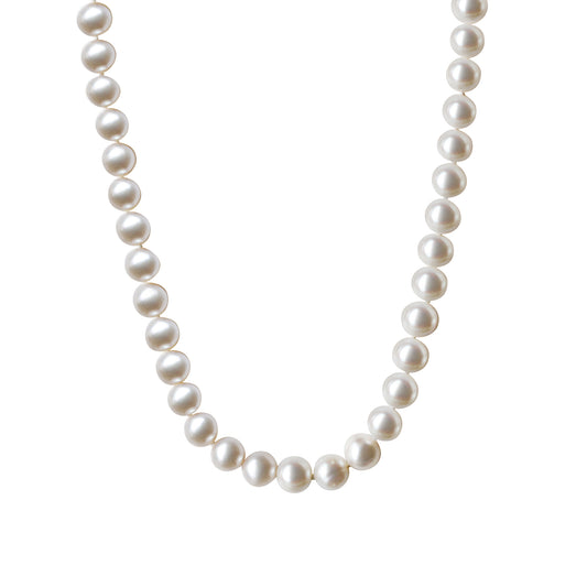 Collier Perlenkette 585/- Gold vergoldet 48,0cm