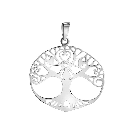 Anhänger 925/- Sterling Silber weiss 2,7cm