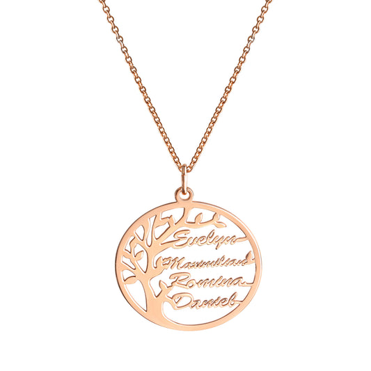 Anhänger mit Kette Ankerkette 925/- Sterling Silber rotvergoldet 45,0cm