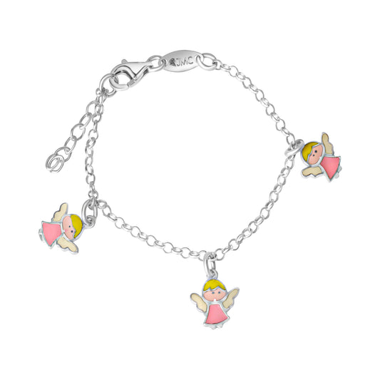 Armband Erbskette 925/- Sterling Silber rhodiniert 14,0cm