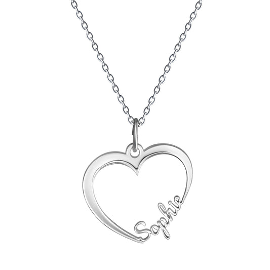 Anhänger mit Kette Ankerkette 925/- Sterling Silber rhodiniert 45,0cm