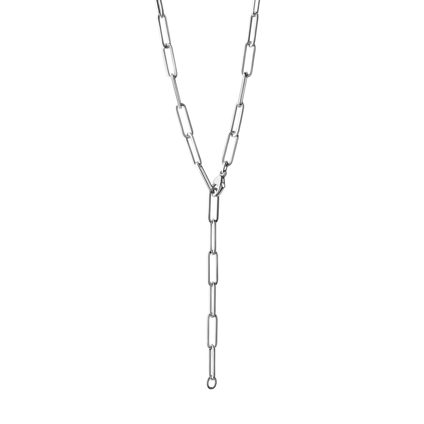 Collier Gliederkette 925/- Sterling Silber rhodiniert 45cm