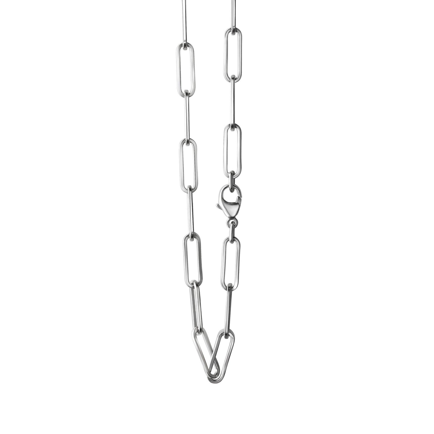 Collier Gliederkette 925/- Sterling Silber rhodiniert 55cm