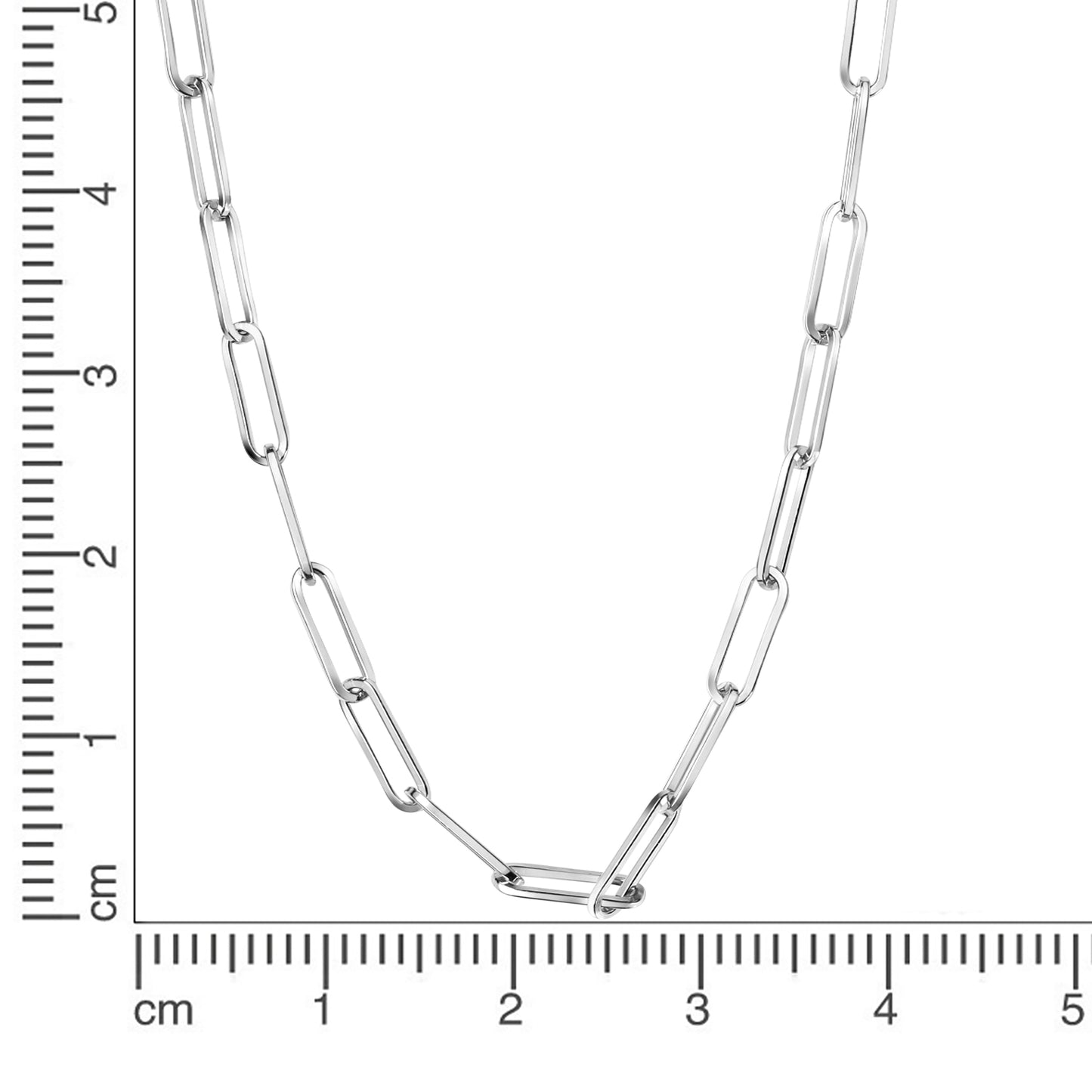 Collier Gliederkette 925/- Sterling Silber rhodiniert 60cm