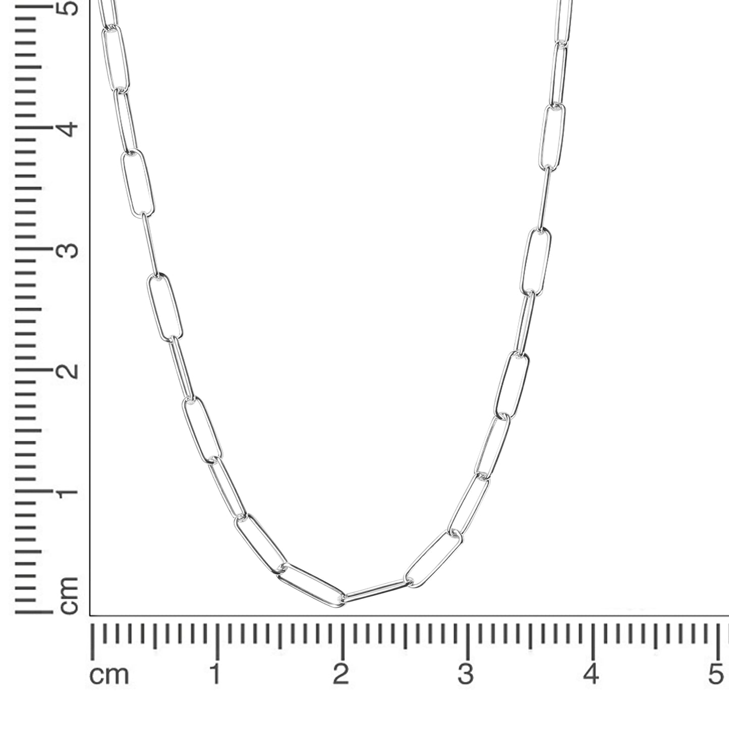Collier Gliederkette 925/- Sterling Silber versilbert 50cm
