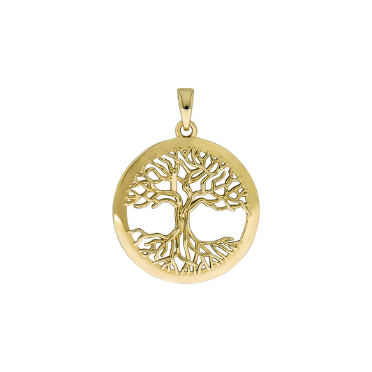 Anhänger 925/- Sterling Silber vergoldet 3,0cm