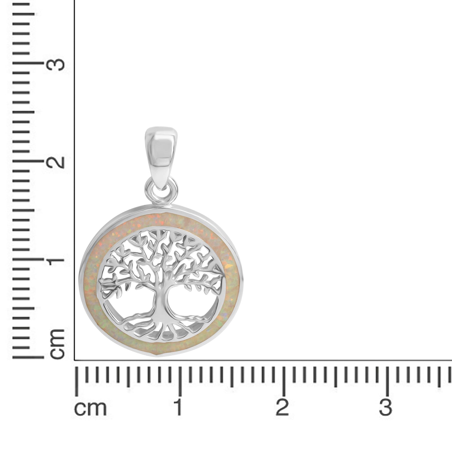 Anhänger 925/- Sterling Silber rhodiniert 3,0cm synth. Opal