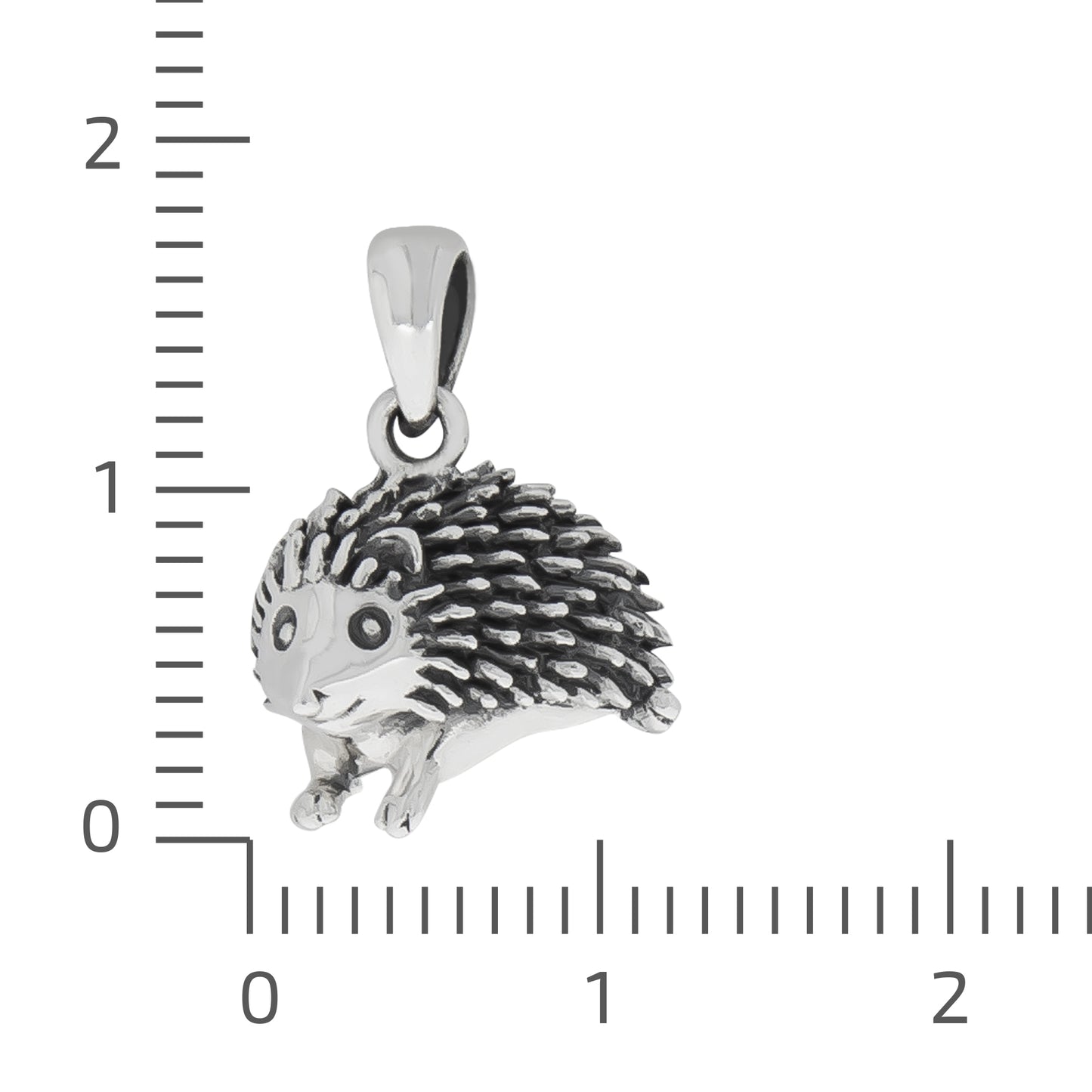 Anhänger 925/- Sterling Silber oxydiert 1,6cm