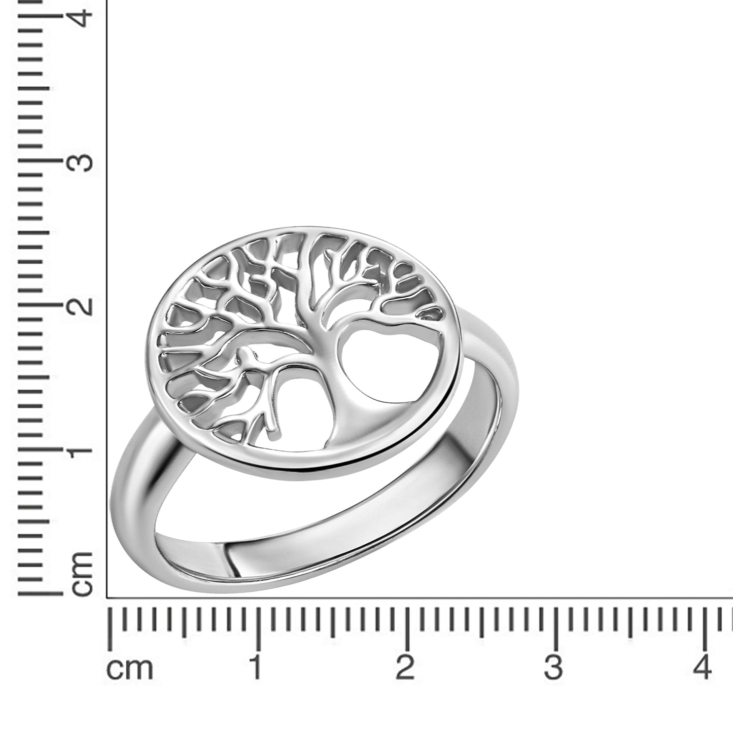 Ring 925/- Sterling Silber rhodiniert