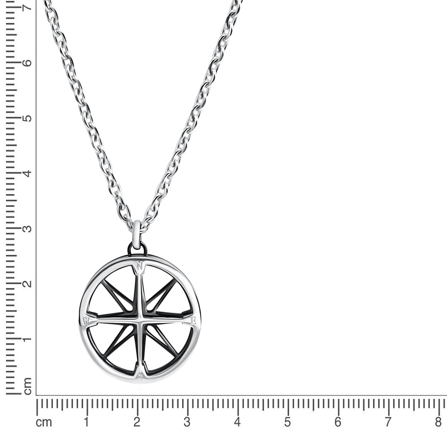 Anhänger mit Kette Ankerkette Edelstahl 55,0cm