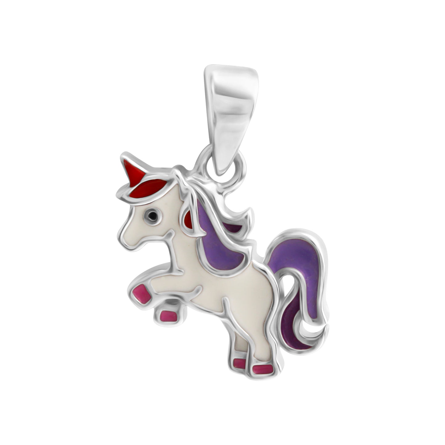 Anhänger 925/- Sterling Silber rhodiniert 1,4cm