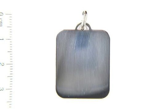 Anhänger 925/- Sterling Silber rhodiniert 2,9cm