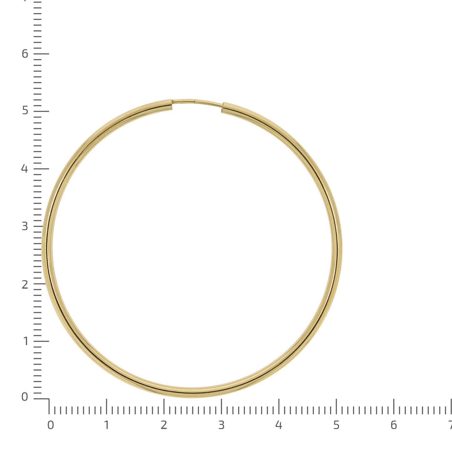 Creolen 333/- Gold 5,0cm