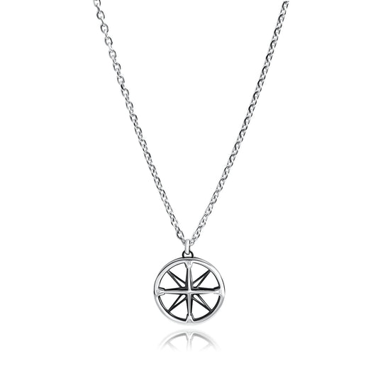 Anhänger mit Kette Ankerkette Edelstahl 55,0cm