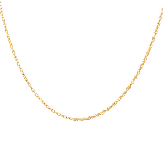 cai Halskette Fantasiekette 925/- Sterling Silber vergoldet 42,0cm