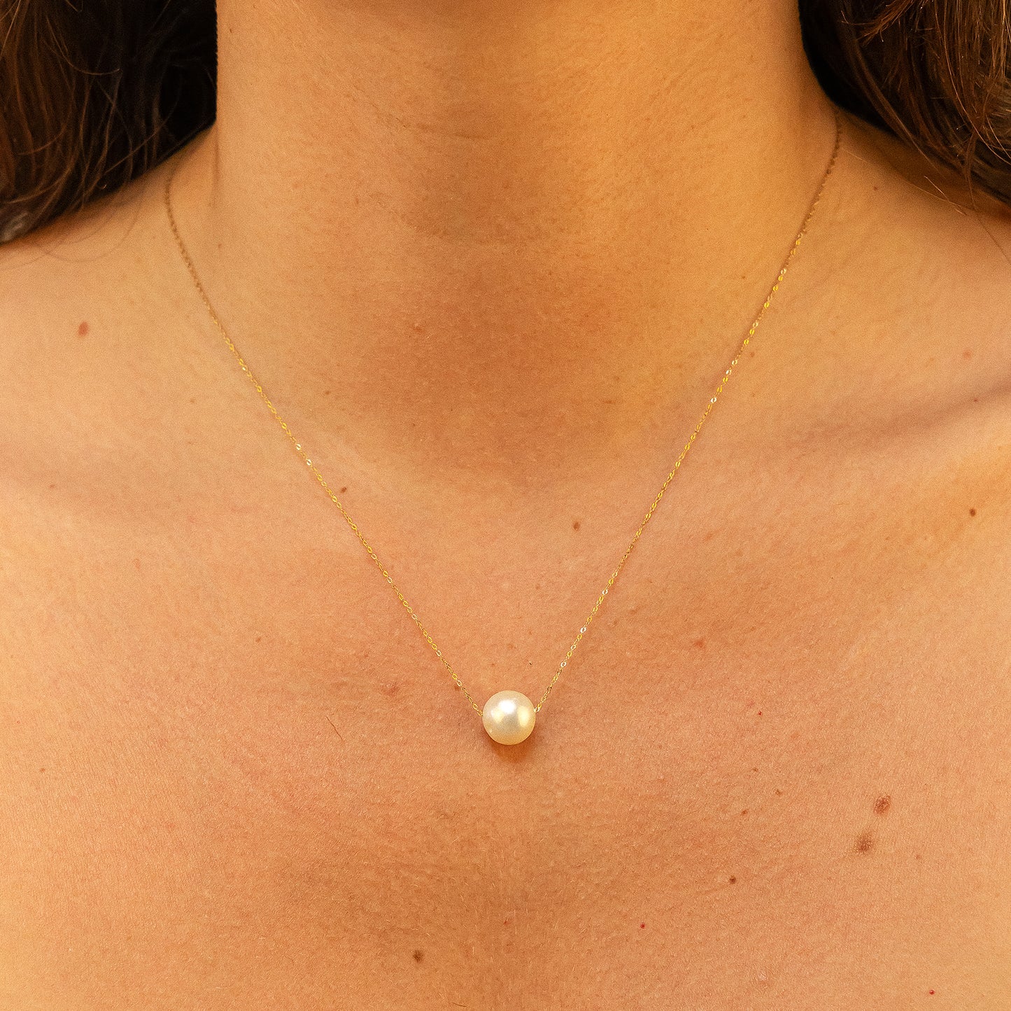 Halskette Ankerkette 375/- Gold vergoldet 45,0cm