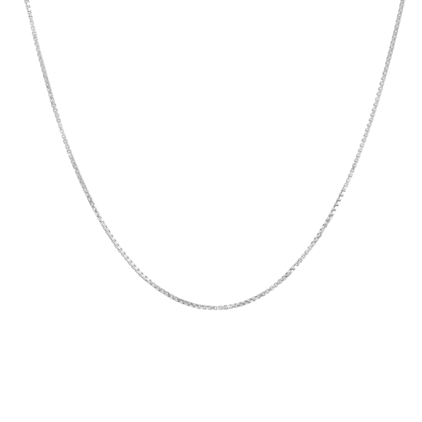 Kette Venezianerkette 333/- Gold rhodiniert 45cm