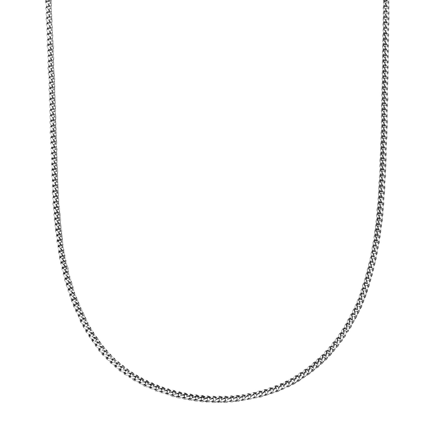 Halskette Flachpanzerkette 750/- Gold 45,0cm