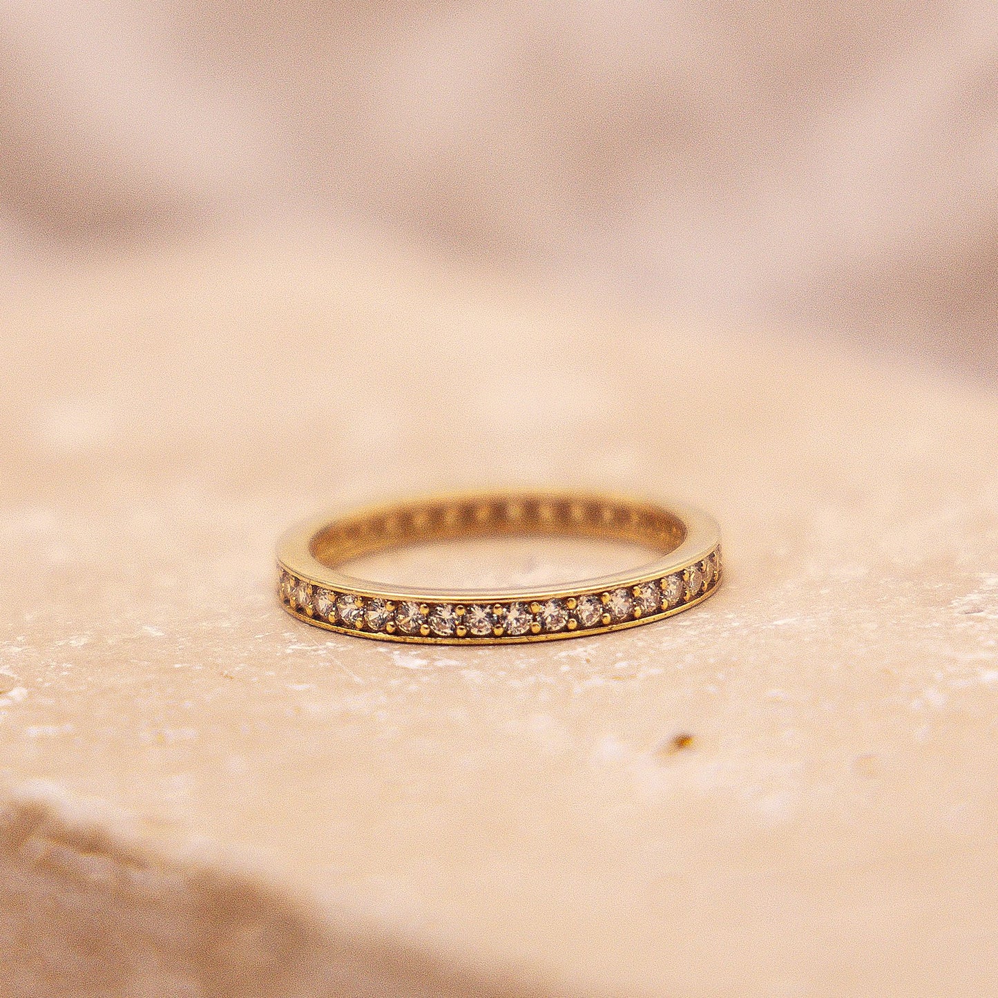 Ring 375/- Gold Zirkonia