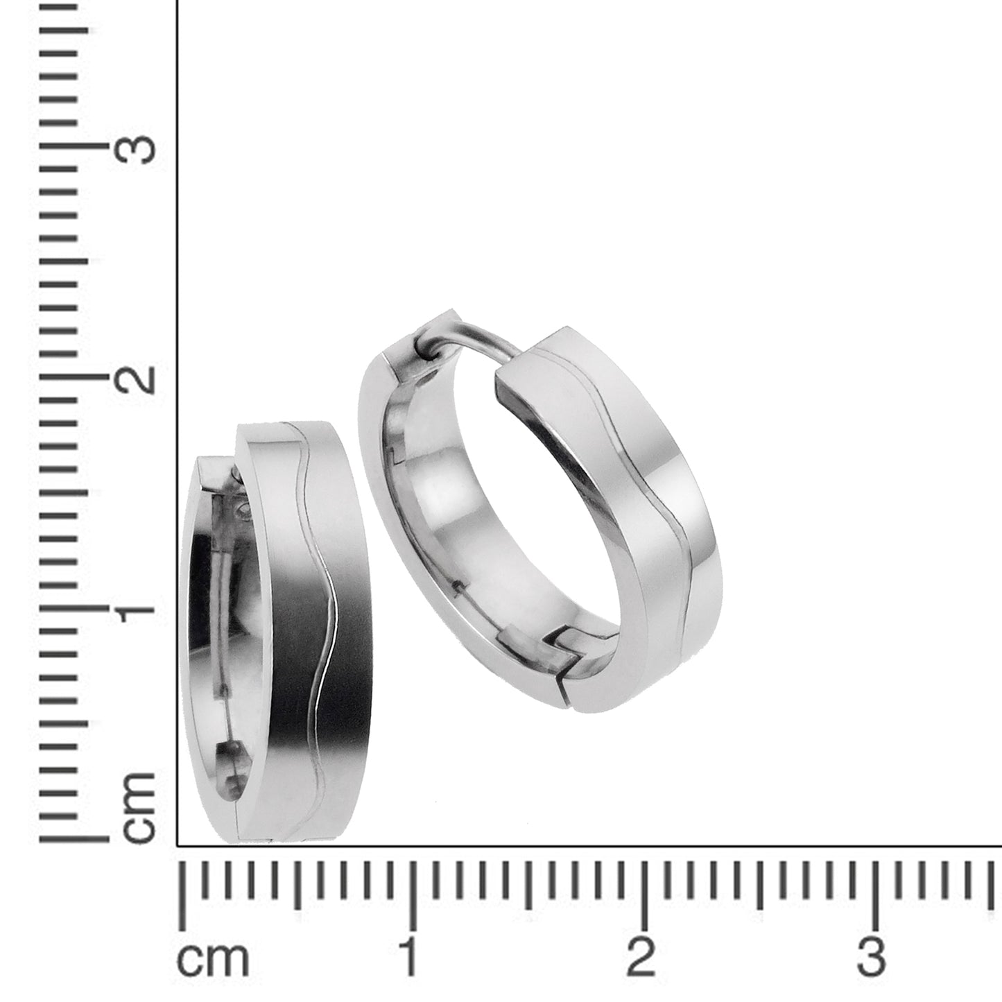 Ohrringe Edelstahl 1,8cm