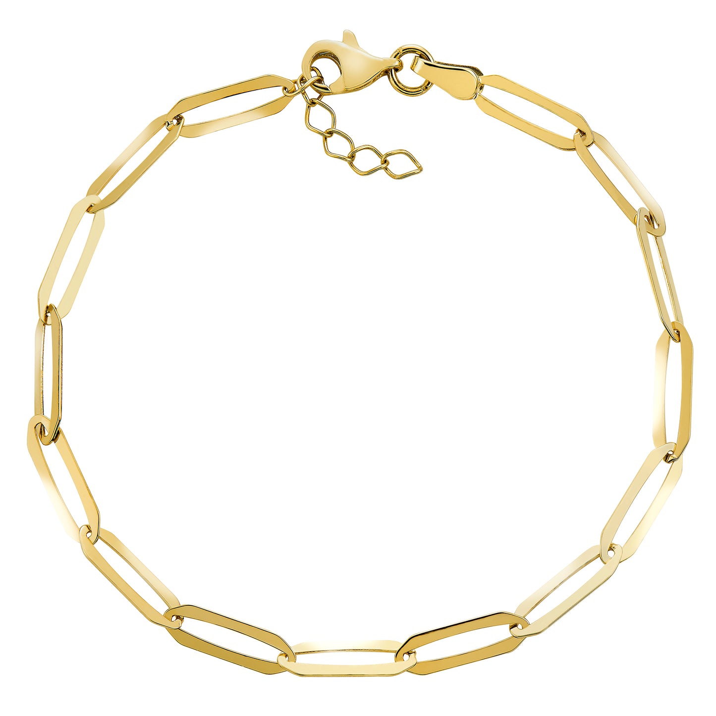 Armband Ankerkette 375/- Gold 19cm