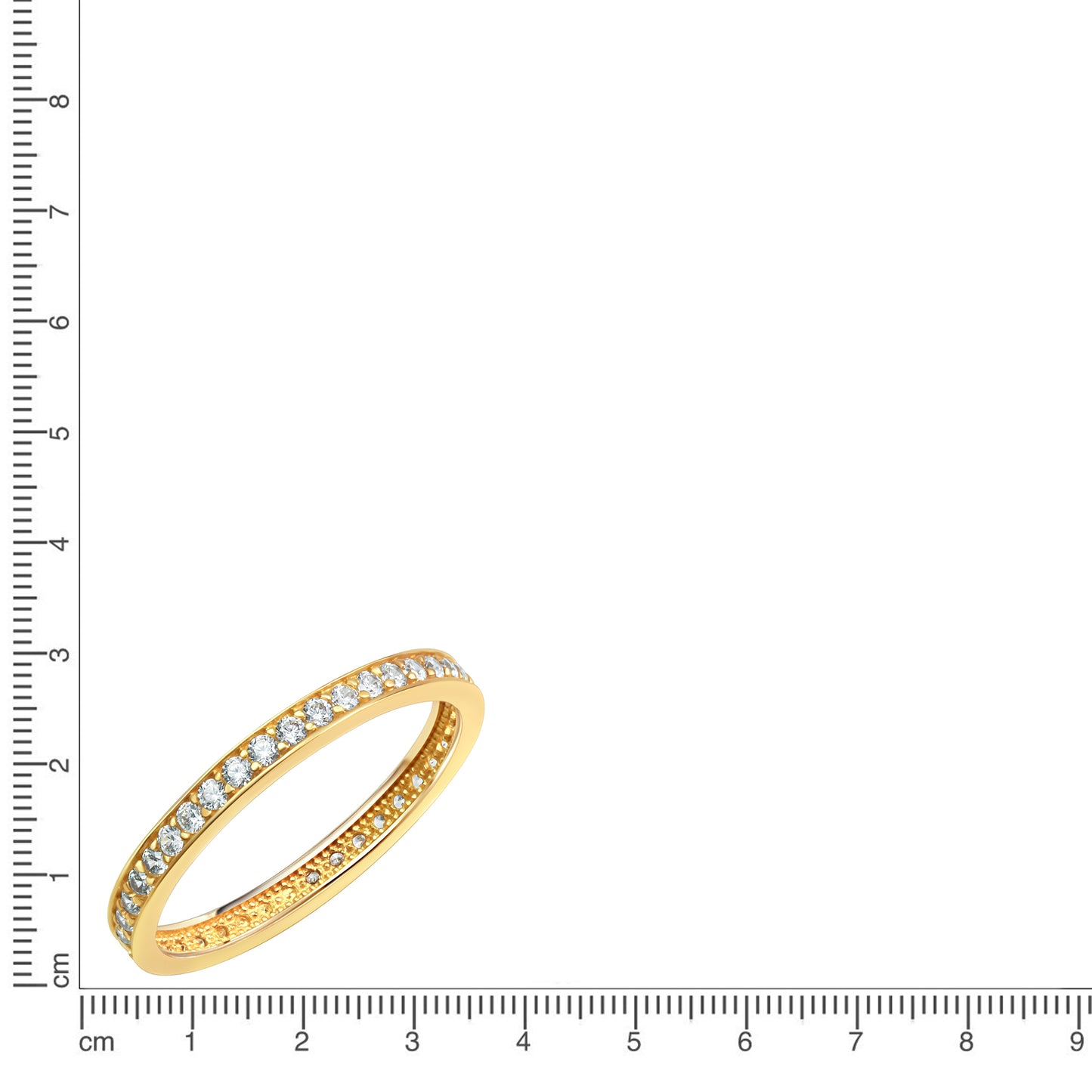 Ring 375/- Gold Zirkonia